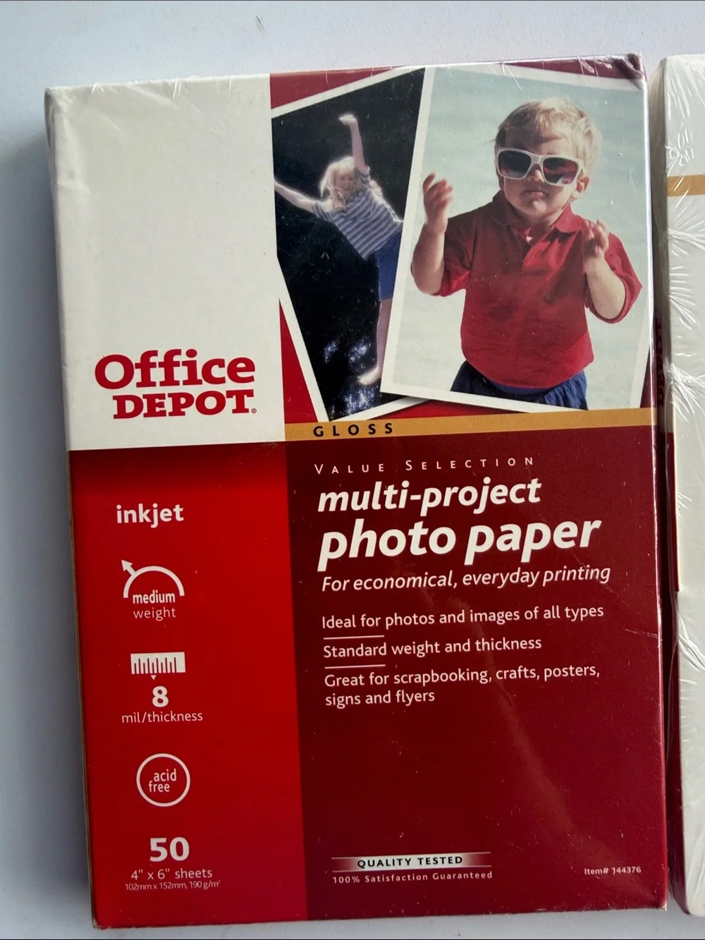 Multi-Project Photo Paper - Red Packaging